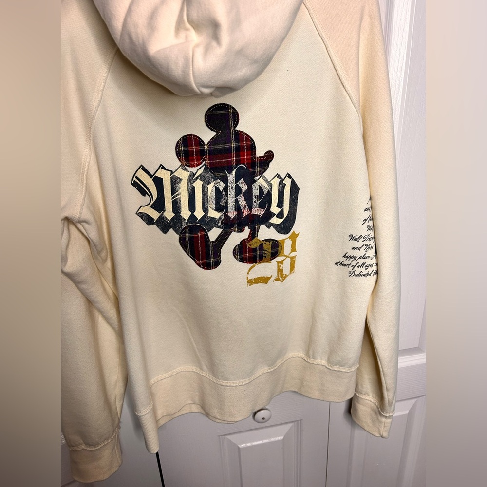 Walt Disney World Disneyland Resort Mickey 28 Hooded
Sweatshirt XL Hoodie Zip Up - Picture 7 of 13